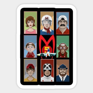 Speed Racer team Sticker